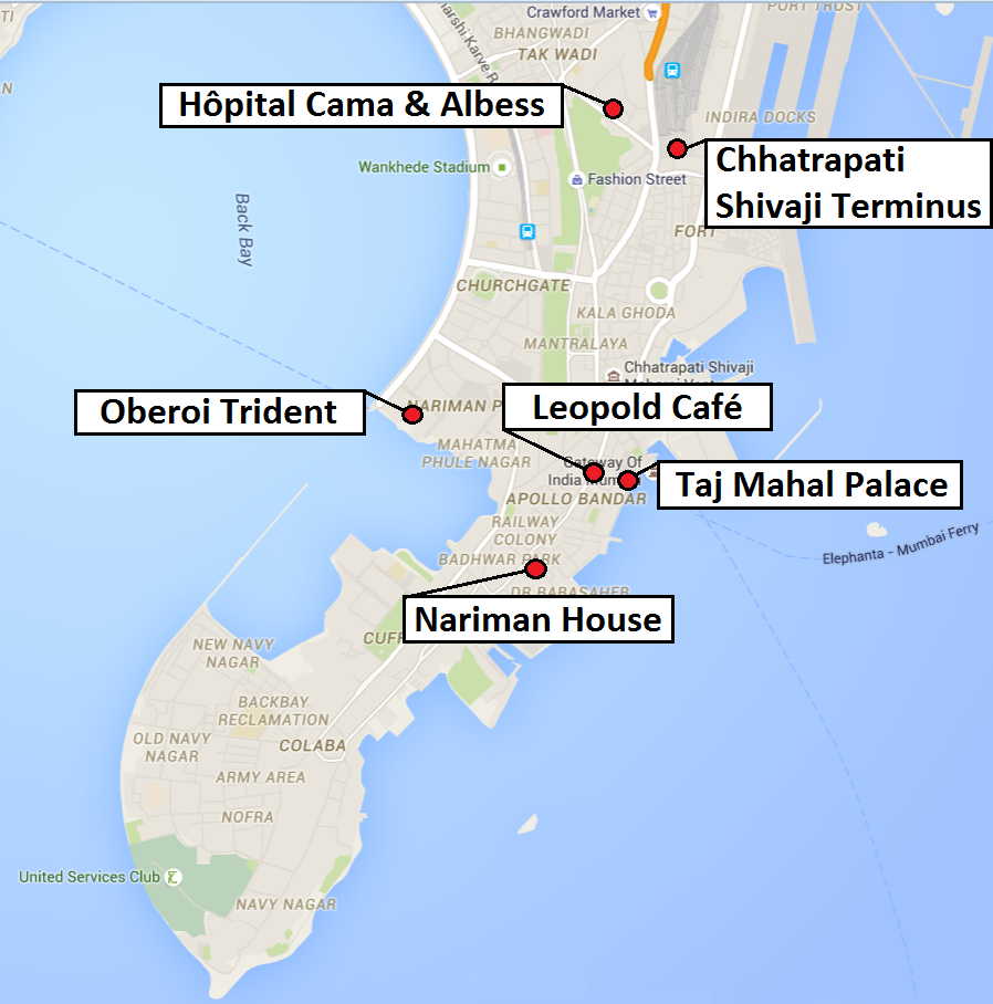 Carte Mumbai